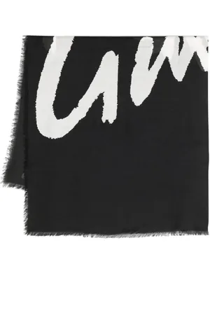 Givenchy Bufanda con logo en intarsia