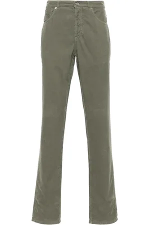 Brunello Cucinelli Pantalones de pana slim