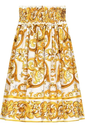 Dolce & Gabbana Falda con estampado Mayólica