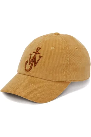 J.W.Anderson Gorra de pana con logo Anchor