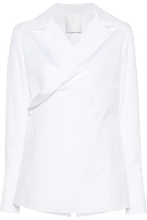 Givenchy Camisa con diseño cruzado