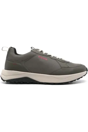 HUGO BOSS Tenis con paneles y logo en relieve
