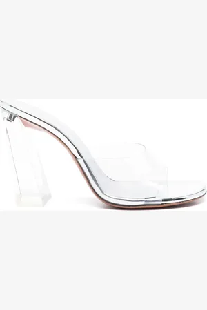 Amina Muaddi Mules Brigitte con tacón de 100mm