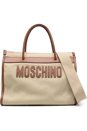 Moschino Tote con letras del logo