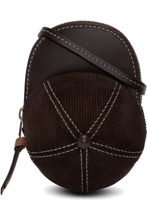 J.W.Anderson Bolsa crossbody de pana Cap mediana