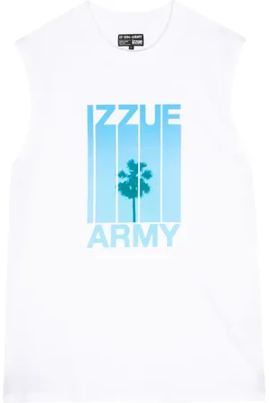 Izzue Camiseta con palmeras estampadas