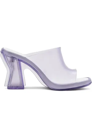 Marc Jacobs Mules con diseño transparente y tacón de 90mm de x Melissa