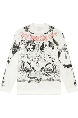 Givenchy Sudadera con tatuaje estampado