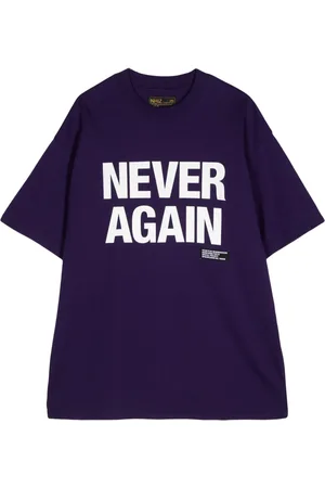 Izzue Playera con eslogan estampado de x Neighborhoo