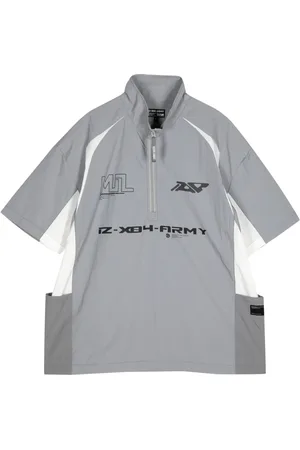 Izzue Camisa con medio cierre