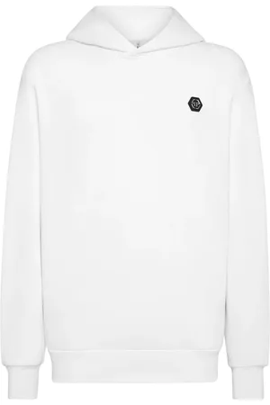Philipp Plein Hoodie con detalles strass