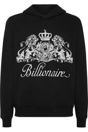 BILLIONAIRE Hoodie con aplique del logo