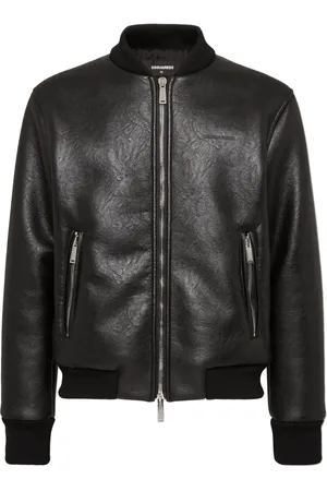 Dsquared2 Chamarra bomber con logo en relieve