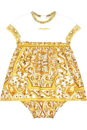 Dolce & Gabbana Vestido con estampado Mayólica