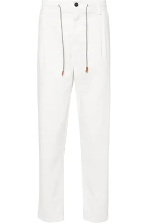 ELEVENTY Pantalones tapered con cordones