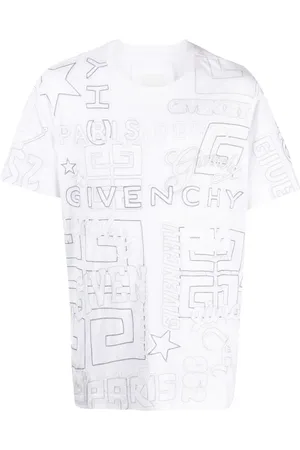 Givenchy Playera con diseño bordado