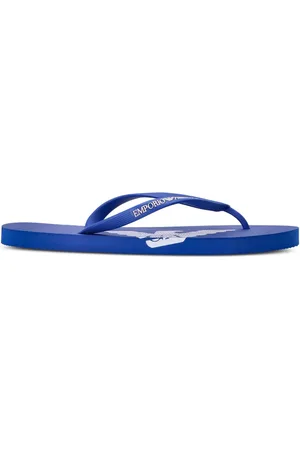 Emporio Armani Flip flops con logo estampado
