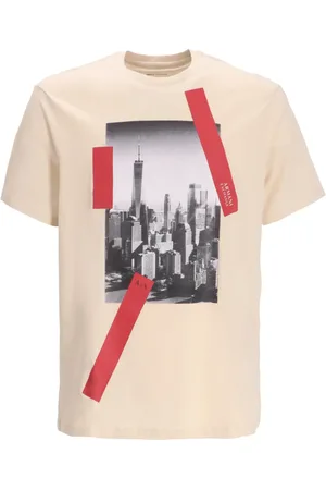 Armani Exchange Playera con logo estampado
