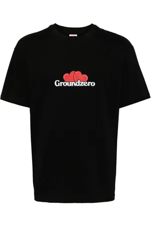 Ground Zero Playera con logo estampado