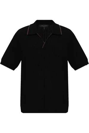 RAG&BONE Playera tipo polo de tejido calado Harbor