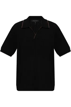 RAG&BONE Playera tipo polo de tejido calado Harbor