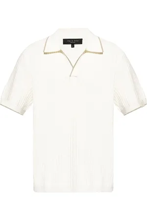 RAG&BONE Playera tipo polo de tejido calado Harbor