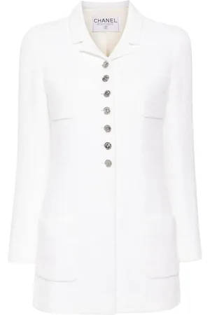 CHANEL Chamarra con botones 1990