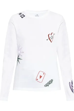 Paul Smith Playera con estampado gráfico
