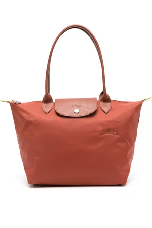 Longchamp Bolsa de hombro Le Pliage Green mediana