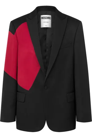 Moschino Blazer con corazones estampados