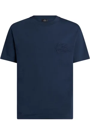 Etro Playera con bordado Pegaso