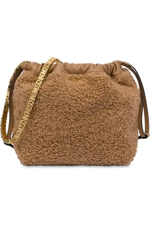 Moschino Bolsa de hombro con letras del logo
