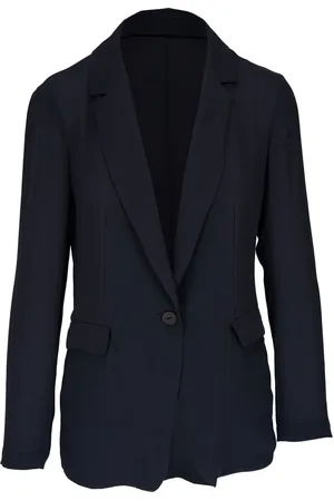 PETER COHEN Blazer con solapas de muesca y botones