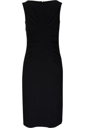 Kiton Vestido corto con detalle fruncido
