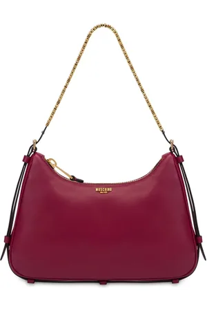 Moschino Bolsa de hombro con logo estampado