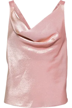 Cynthia Rowley Top de seda Lya