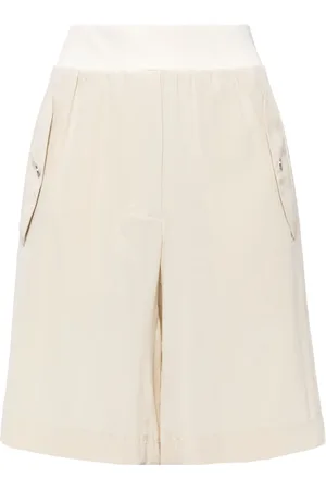 Helmut Lang Shorts de seda Bomber