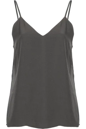 Totême Camisón de crepé con cuello en V