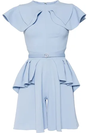 Saiid Kobeisy Jumpsuit corto con peplum