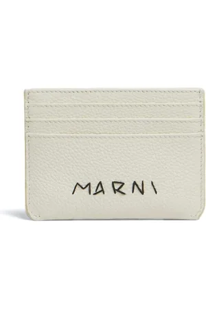 Marni Tarjetero con logo bordado