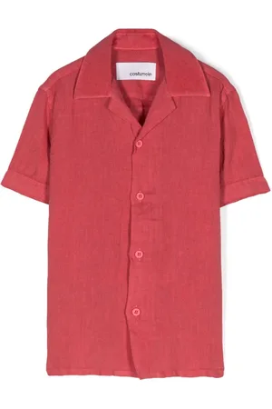 COSTUMEIN Camisa con cuello cubano