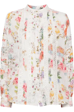 Camilla Blusa con estampado floral