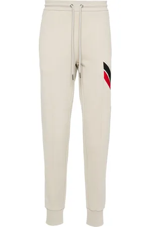 Moncler Pants con aplique del logo y detalle de rayas