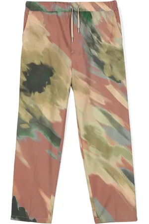 COSTUMEIN Pantalones con pinceladas estampadas