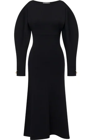 Serafini Vestido midi con cinturón