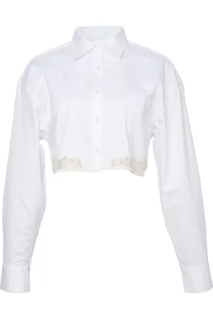 FLEUR DU MAL Camisa corta de popelina