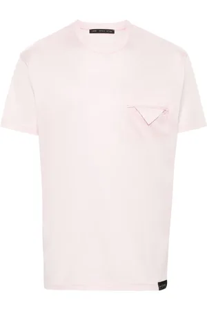 LOW BRAND Playera con cuello redondo