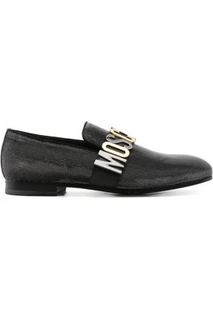 Moschino Mocasines con letras del logo
