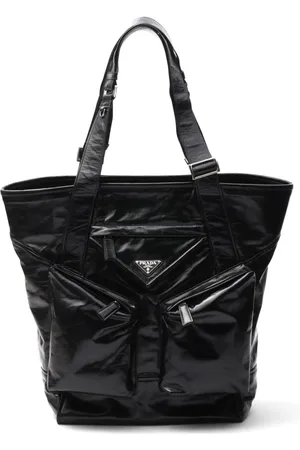 Prada Tote con logo triangular