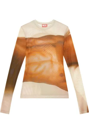 Diesel Playera semitransparente PR-T-Sielar de x ToFF